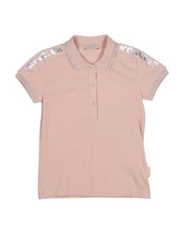 MONCLER: Поло с принтом 