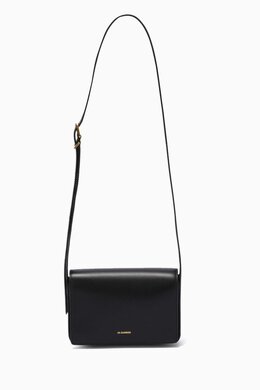 Jil Sander: Чёрная сумка Sling