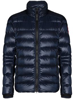 Canada Goose: Голубая куртка  Crofton