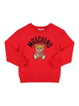 MOSCHINO: Хлопковый свитшот