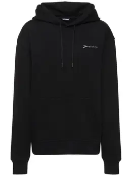 JACQUEMUS: Свитшот Le Sweatshirt Brodé с капюшоном