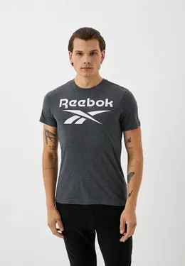 Reebok: Серая футболка