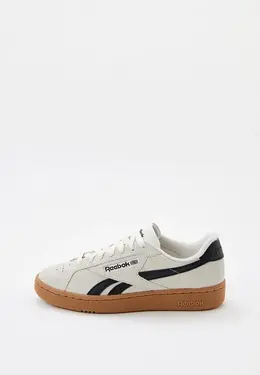 Reebok: Бежевые кеды 