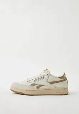 Reebok: Бежевые кеды 