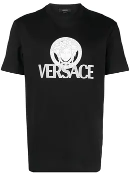 Versace: Футболка  Medusa с принтом