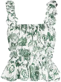 Charles Jeffrey Loverboy: Топ с принтом 