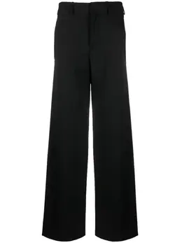 MM6 Maison Margiela: Чёрные брюки 