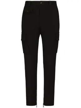 Dolce & Gabbana: Чёрные брюки 