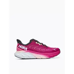 HOKA: Бордовые кроссовки 