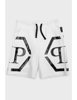 PHILIPP PLEIN JUNIOR: Белые шорты