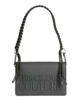 VERSACE JEANS COUTURE: Чёрная сумка 