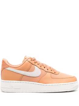 Nike: Коричневые кроссовки Air Force 1