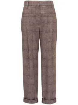 Brunello Cucinelli: Коричневые брюки 