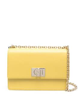 Furla: Жёлтая сумка 