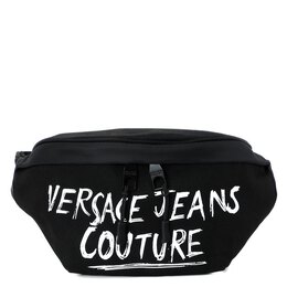 Versace Jeans Couture: Чёрная сумка