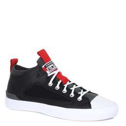 Converse: Чёрные кроссовки 