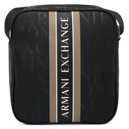 Armani Exchange: Чёрная сумка