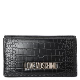 Love Moschino: Чёрный клатч 