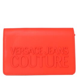 Versace Jeans Couture: Оранжевая сумка 