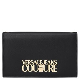 Versace Jeans Couture: Чёрный клатч 