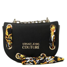 Versace Jeans Couture: Чёрная сумка 