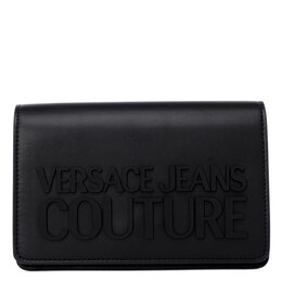 Versace Jeans Couture: Чёрная сумка 