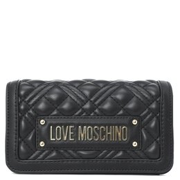 Love Moschino: Чёрный клатч 