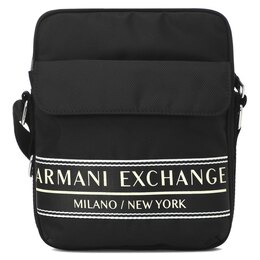 Armani Exchange: Чёрная сумка