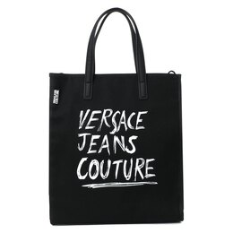 Versace Jeans Couture: Чёрная сумка