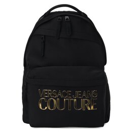 Versace Jeans Couture: Чёрная спортивная сумка