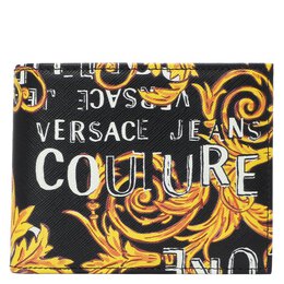 Versace Jeans Couture: Чёрный кошелёк 