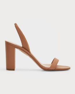 Aquazzura: Прозрачные сандалии  So Nude