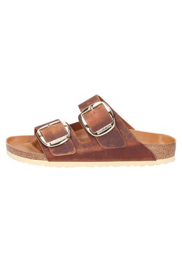 Birkenstock: Коричневые сандалии 