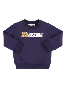 MOSCHINO: Хлопковый свитшот