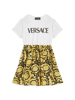 Versace: Хлопковое платье