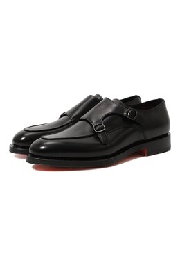 Кожаные монки Santoni mccg17744md3hsc1