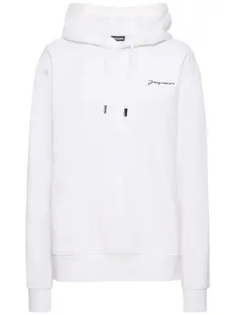 JACQUEMUS: Хлопковый свитшот  Le Sweatshirt Brodé