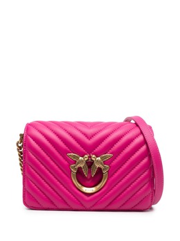 PINKO: Розовая сумка через плечо  Love