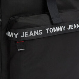 Tommy Jeans: Чёрный рюкзак Essential