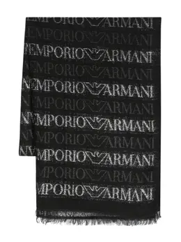 Emporio Armani: Чёрный шарф