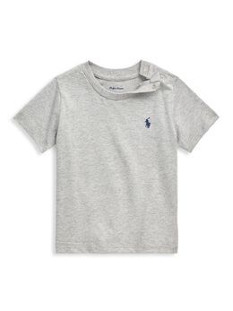 Polo Ralph Lauren: Серая футболка