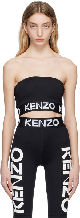 Kenzo: Чёрный топ Paris