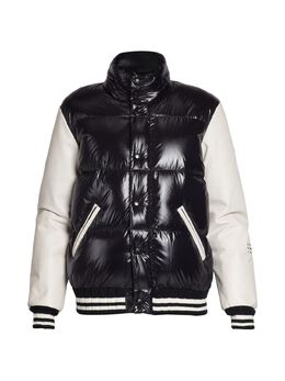 Moncler Genius: Чёрный пуховик