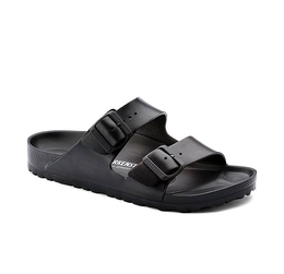 Birkenstock: Чёрные сандалии  Arizona Eva