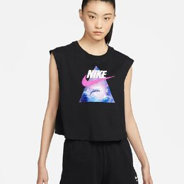 Nike: Короткий топ Sportswear