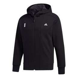 Куртка Adidas logo Hooded Black, Черный gm4457 | black