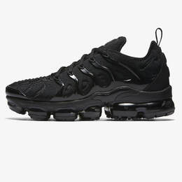 Nike: Чёрные кроссовки Air Vapormax Plus