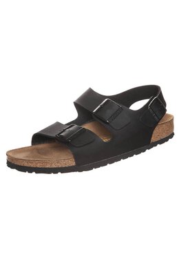 Birkenstock: Чёрные босоножки 