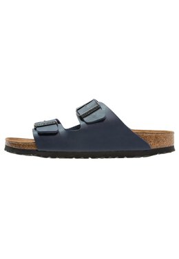 Birkenstock: Синие шлёпанцы 