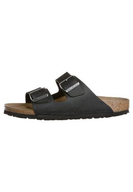 Birkenstock: Чёрные сандалии 